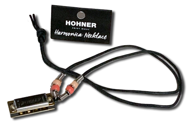 Hohner harmonica necklace